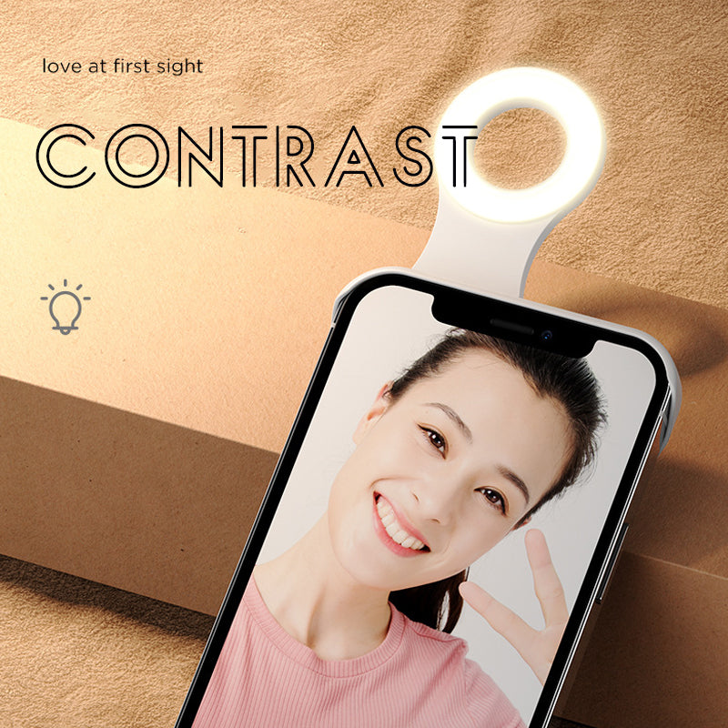 Fill Light Selfie Beauty Ring Flash Mobile Phone Case