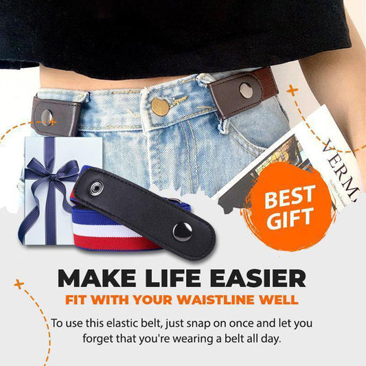 Buckle-free Invisible Elastic Waist Belts