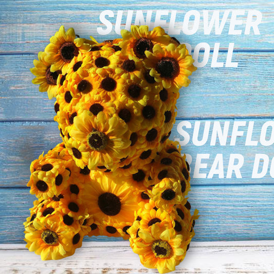 Sunflower Bear Doll