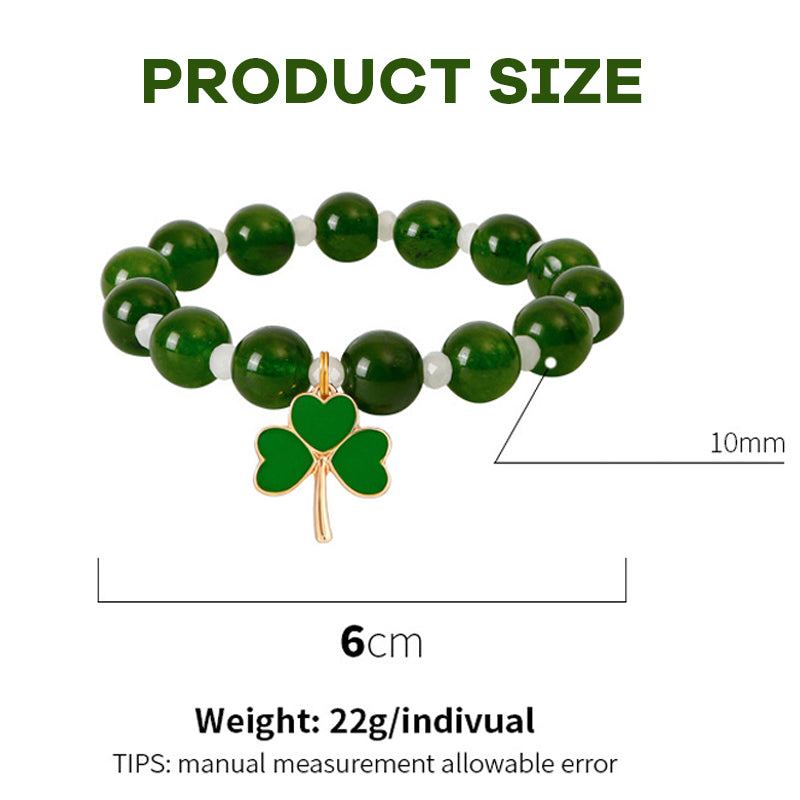 St. Patrick's Day Shamrock Bracelet