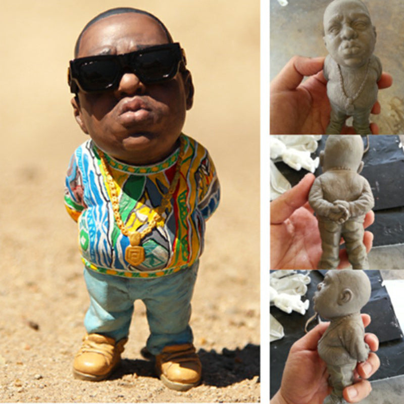 Funny Creative Rapper Resin Ornament