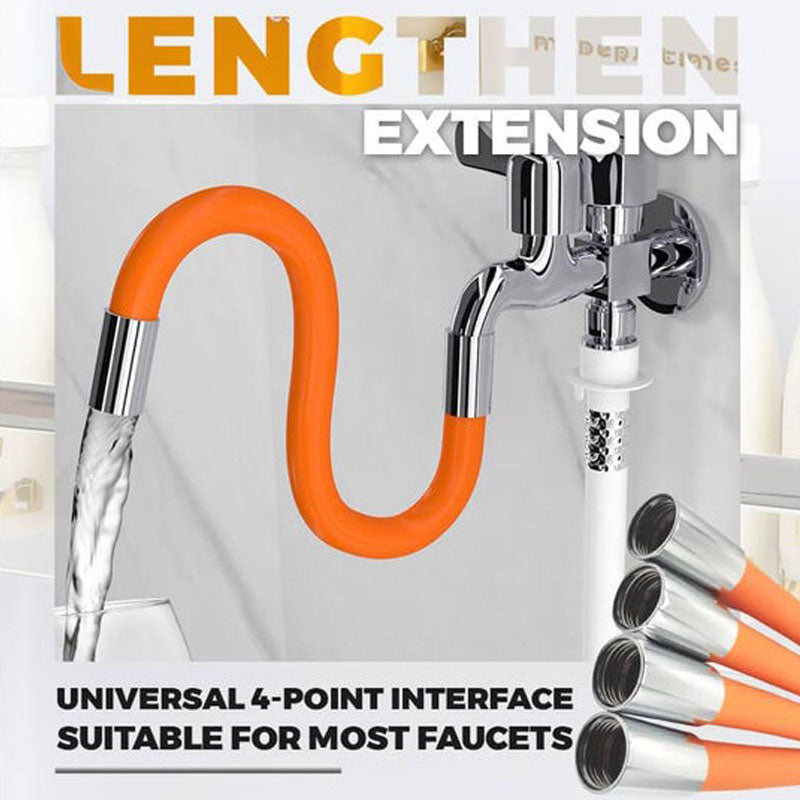 Faucet Extension Tube 360 Degree Free Bending Faucet Extension Tube