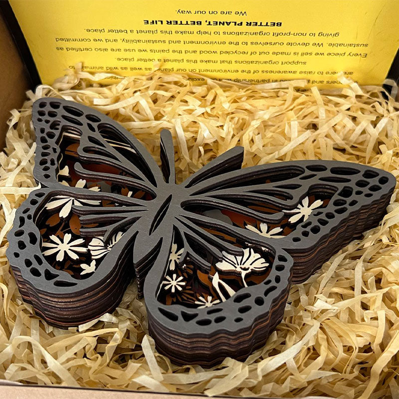 New Arrivals✨-Monarch butterfly Carving Handcraft Gift