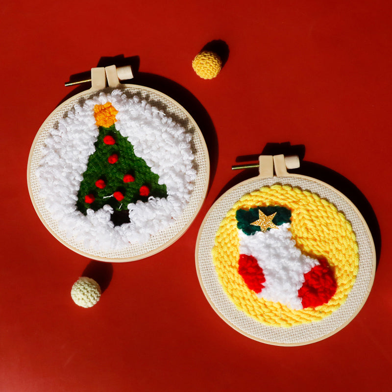 Christmas Series Poke Embroidery