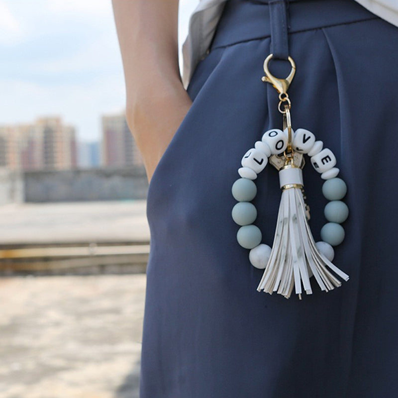 Tassel Wrist Keychain