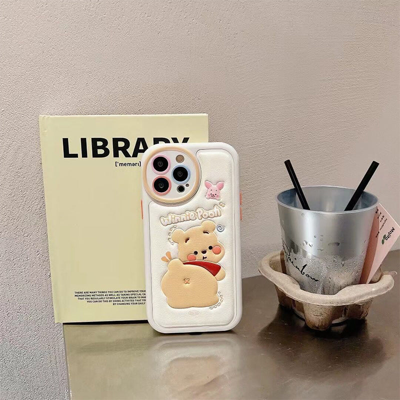 Cartoon Cute Butt Winnie The Pooh Phone Case