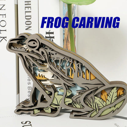 New Arrivals✨-Frog Carving Handcraft Gift