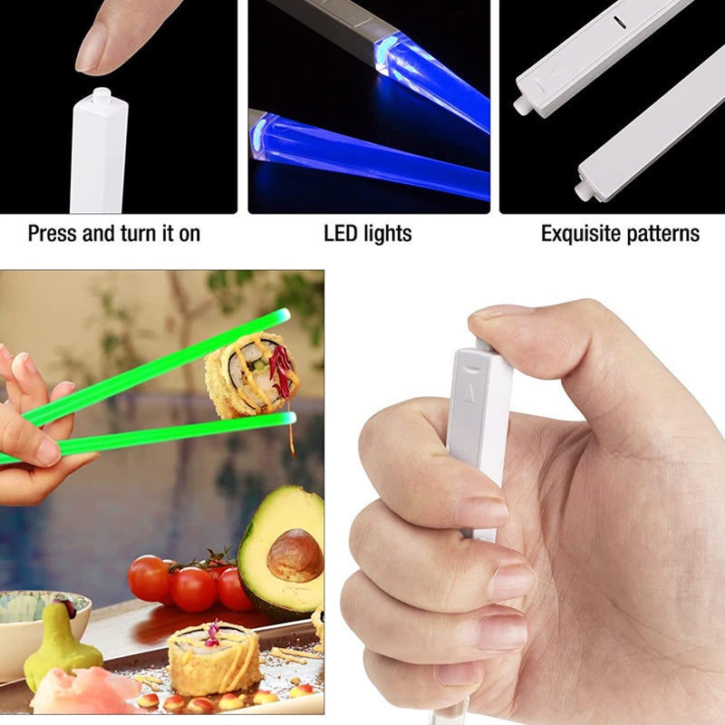 Glowing Chopsticks