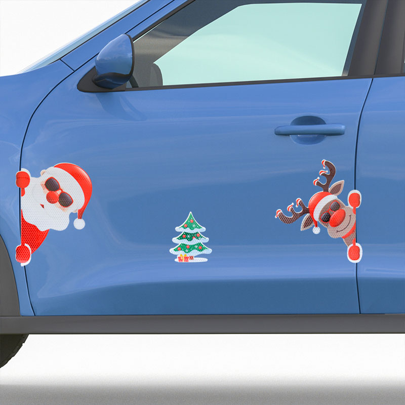 Car Decoration Stickers - Christmas Series