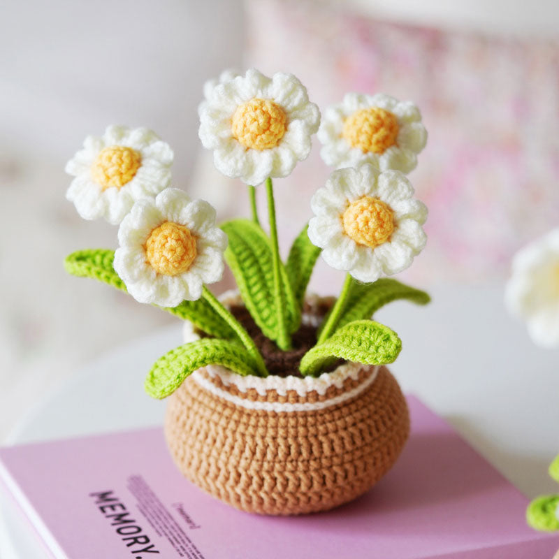 DIY Wool Big Potted Plant