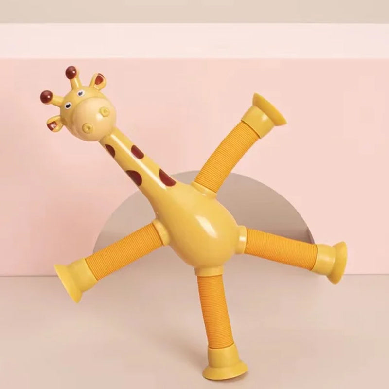 Stretch Tube Giraffe Educational Decompression Toy