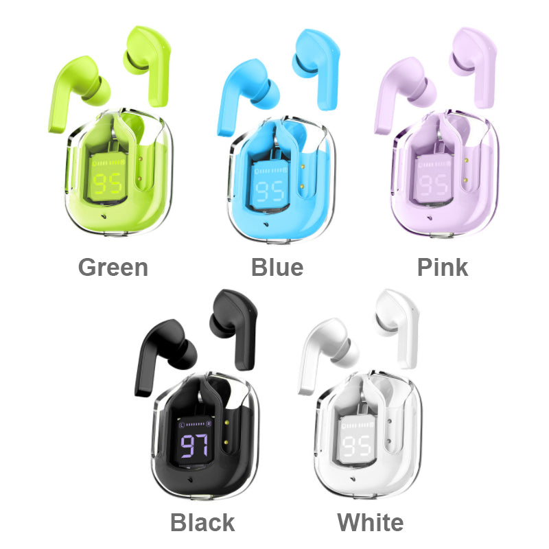 Aircraft Transparent Digital Display Wireless Bluetooth Headset