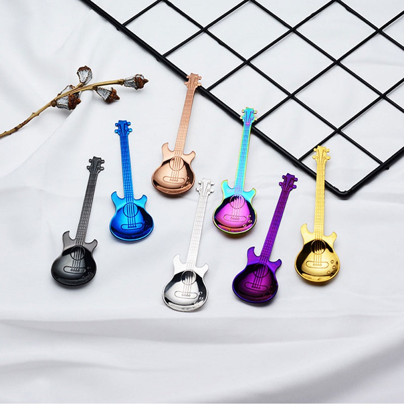 🎸Guitar Spoons Coffee Teaspoon Set (4 pcs)