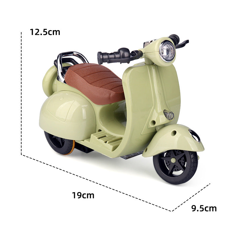 Electric Motorcycle Rotating Toy