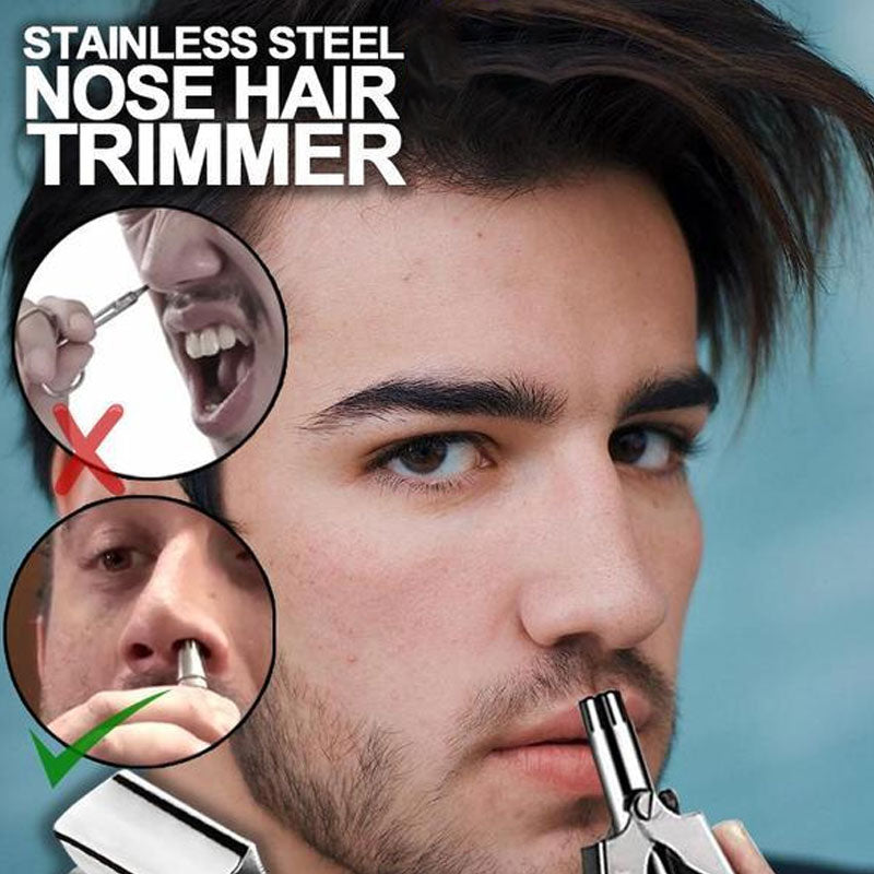 Stainless Steel Nose Hair Trimmer