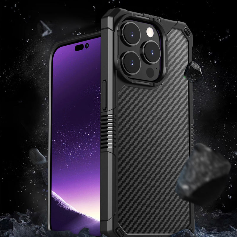 Carbon Fiber Anti-fall Mobile Phone Case