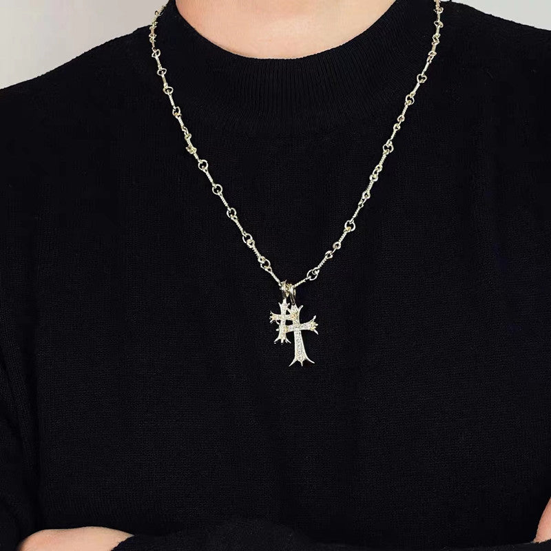 Diamond Cross Necklace