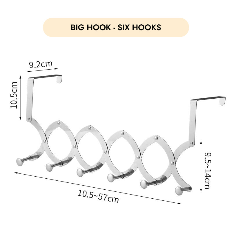 Stainless Steel Door Rear Telescopic Hook