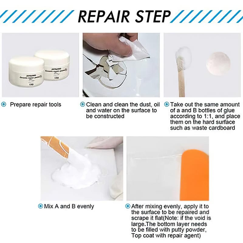 Tile Ceramic Paste Repair Agent