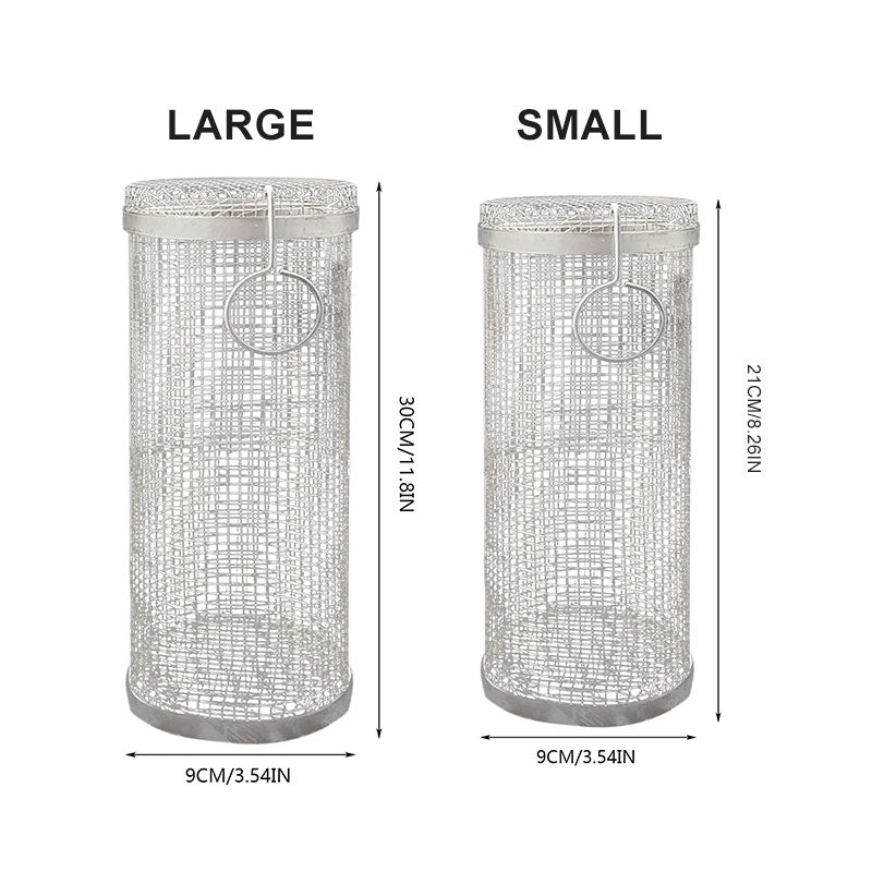 Long Cylinder Round Grill