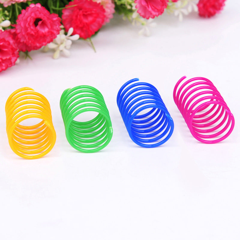 Colorful Spring Cat Toy (30 Pcs)