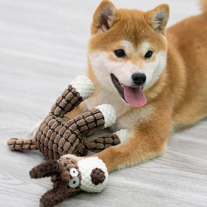 Immortal Squeaker Plush Toy For Aggressive Chewers