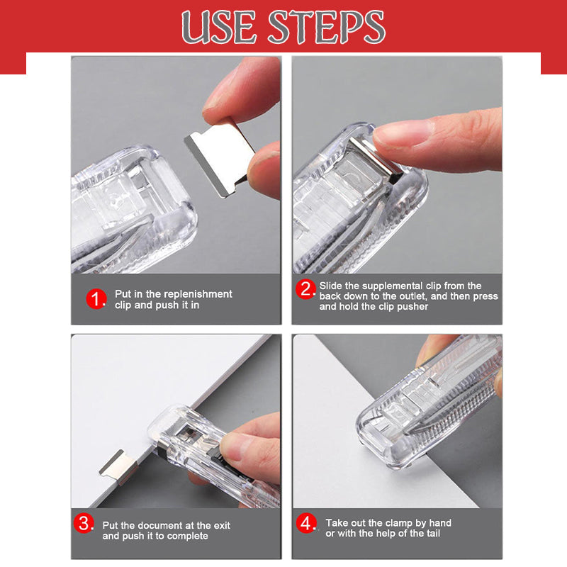 Transparent Push Clamp Equipment