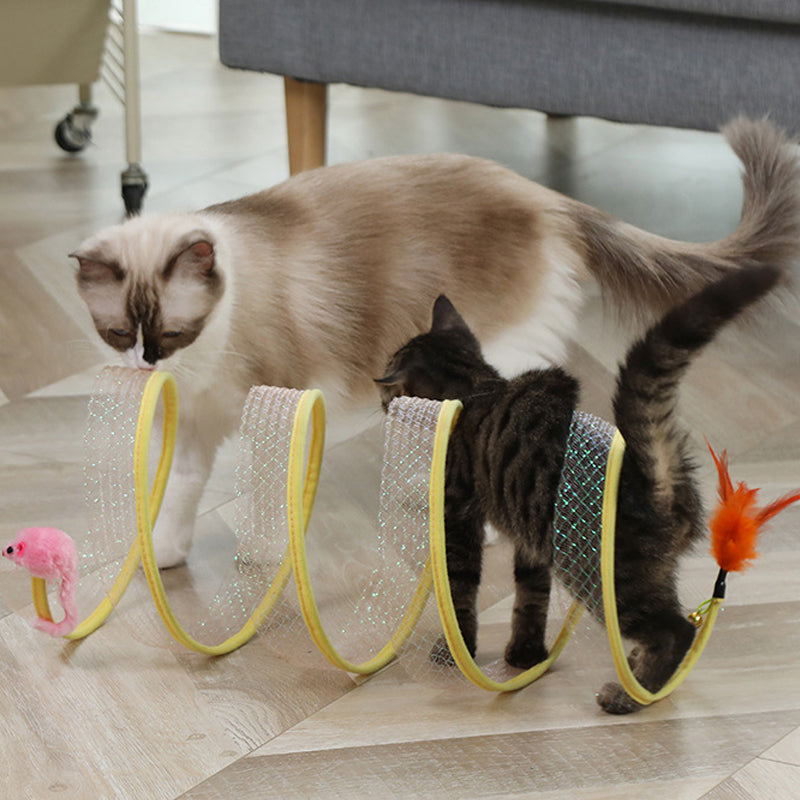 S-Type Cat Tunnel Toy