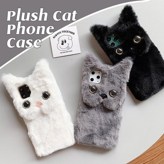 Plush Cat Phone Case