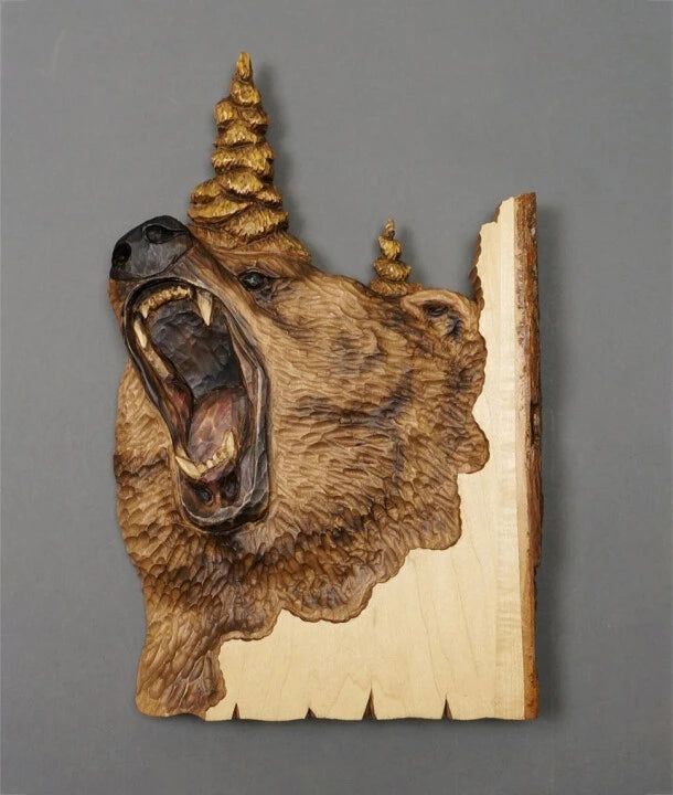 Animal Carving Handcraft Gift Wall Hanging