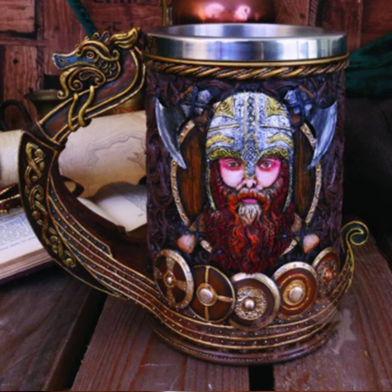 Stainless Steel Resin Mug