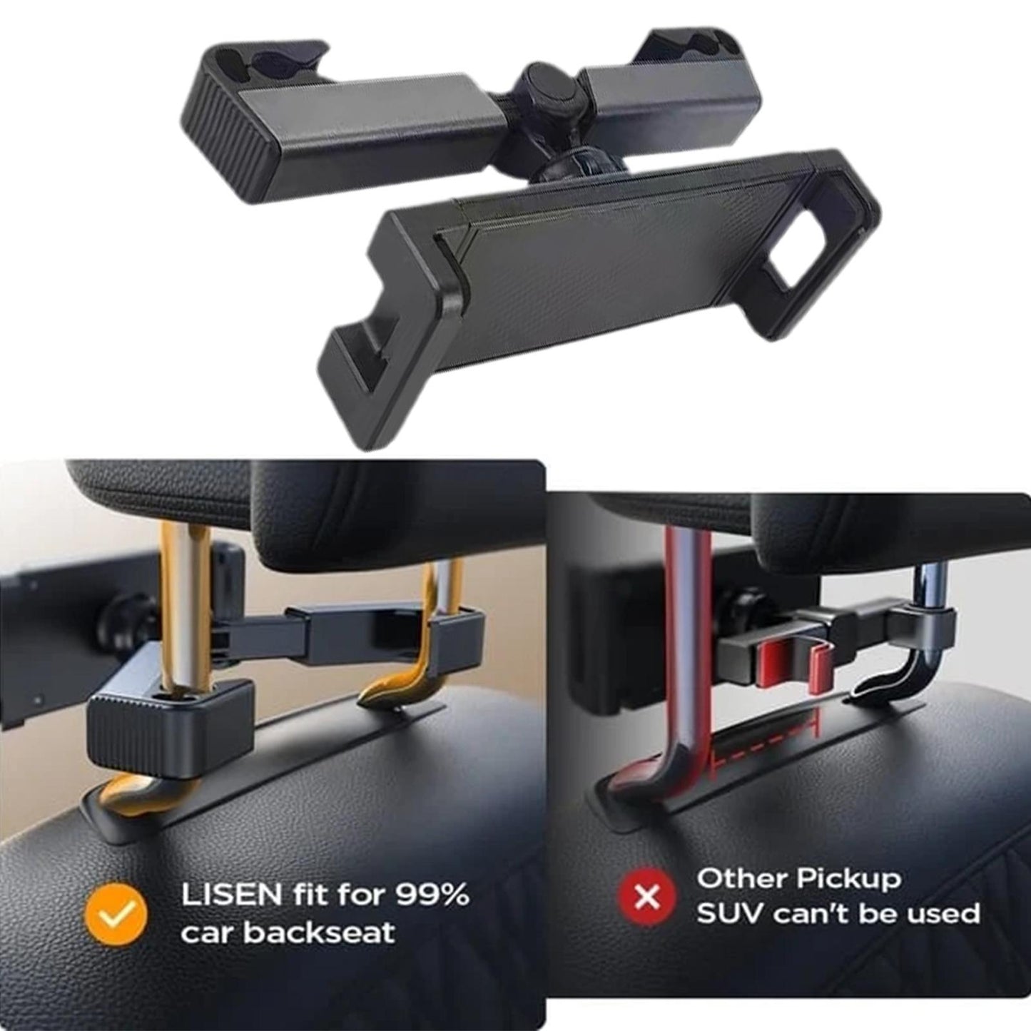 Headrest Tablet Mount