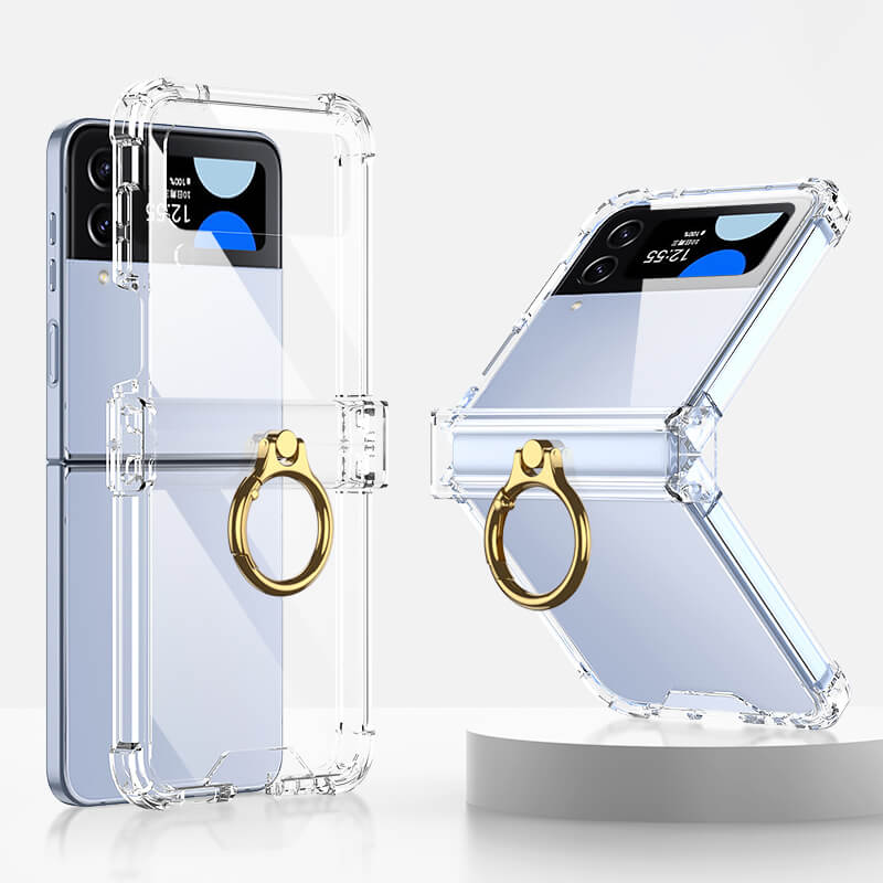 Transparent Airbag Anti-collision Folding Mobile Phone Case