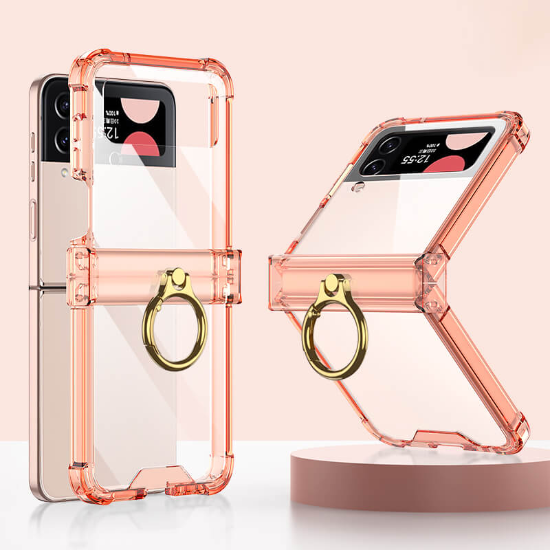 Transparent Airbag Anti-collision Folding Mobile Phone Case