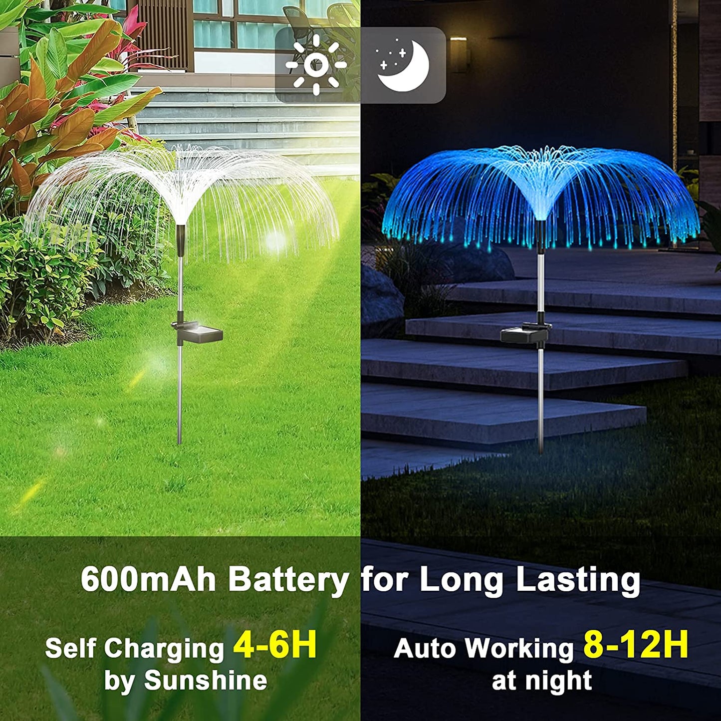 Solar Decorative Jellyfish Garden Light