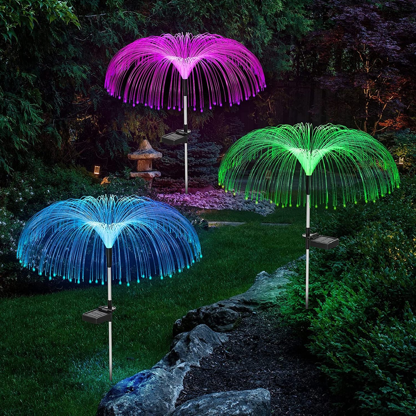 Solar Decorative Jellyfish Garden Light