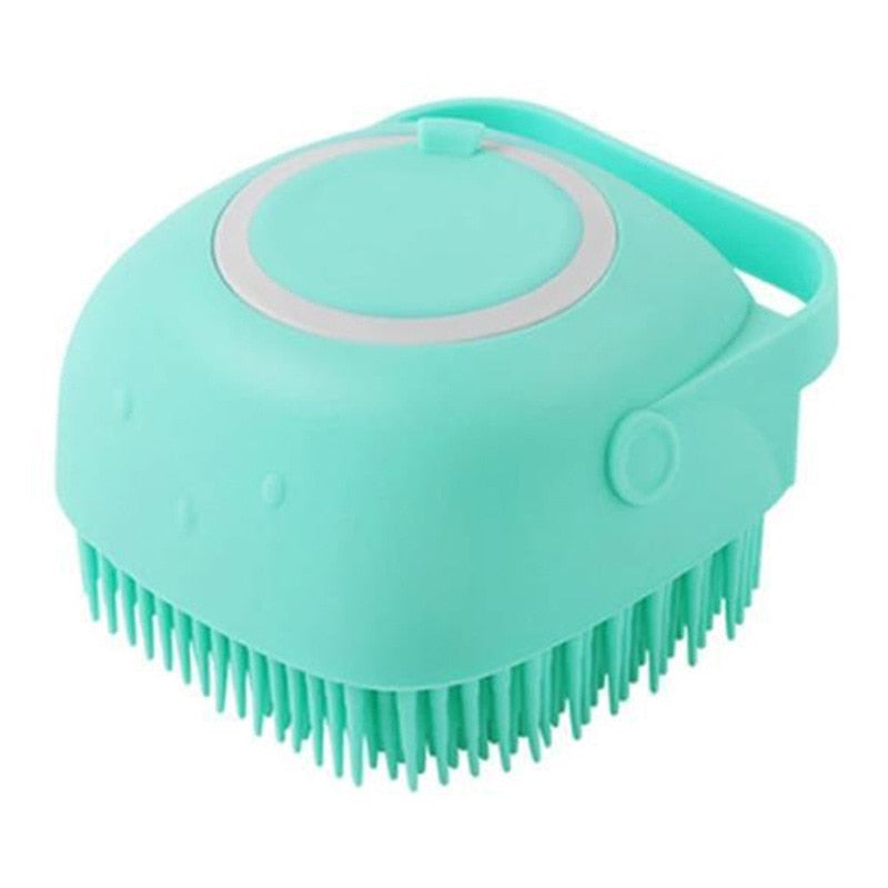 Silicone Pet Bath Shampoo Brush