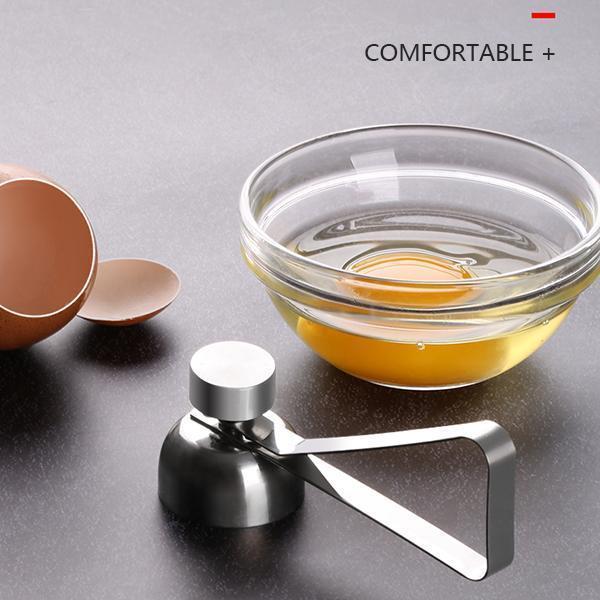 Stainless Steel Egg Shell Opener Topper Cutter Cracker Knocker Kitchen Cook Tool