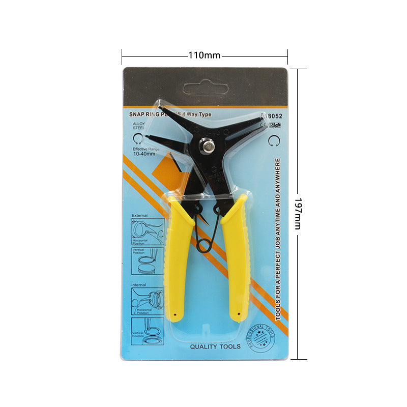 2 In 1 Dual Purpose Circlip Pliers