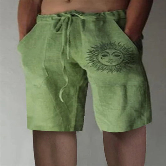 Men's Stretch Drawstring Straight Shorts