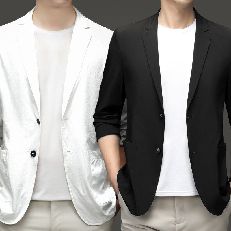 Summer Light Suit Jacket For Men