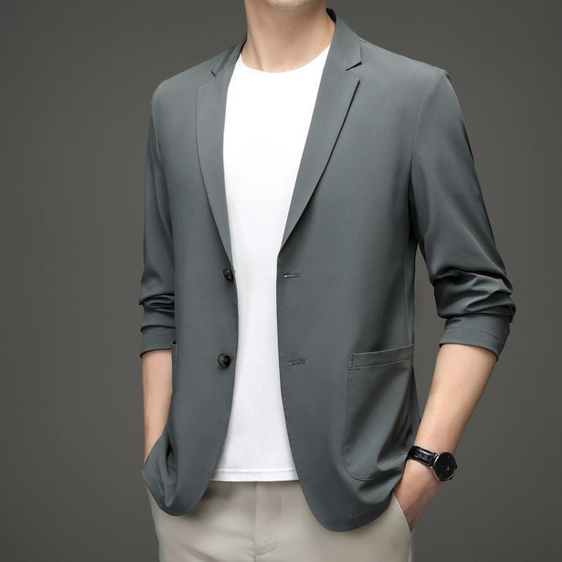 Summer Light Suit Jacket For Men