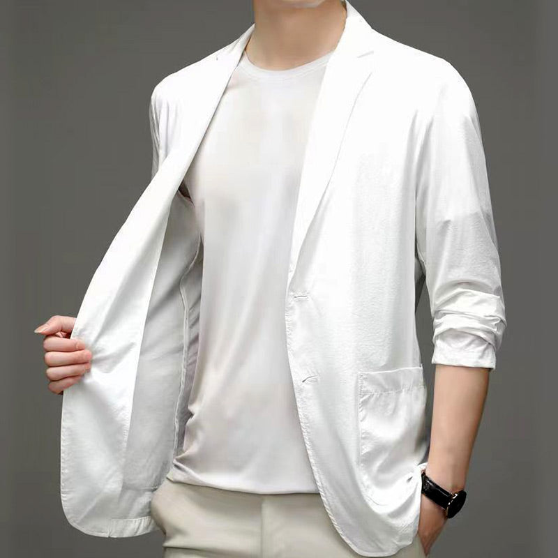 Summer Light Suit Jacket For Men