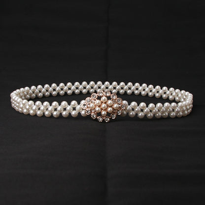 Women's Pearl Waist Chain