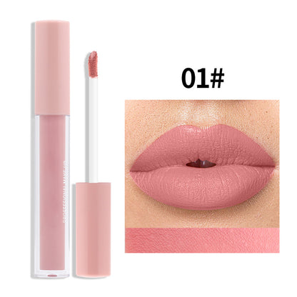 Non-stick Cup Nude Matte Thin Tube Lip Glaze