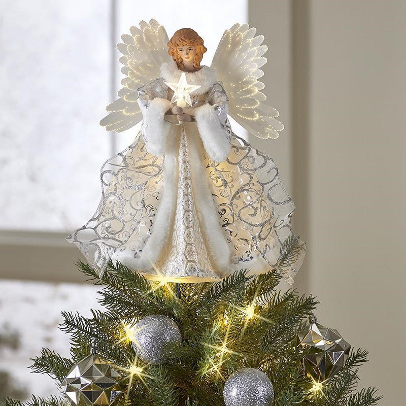 Christmas Tree Angel Pendant