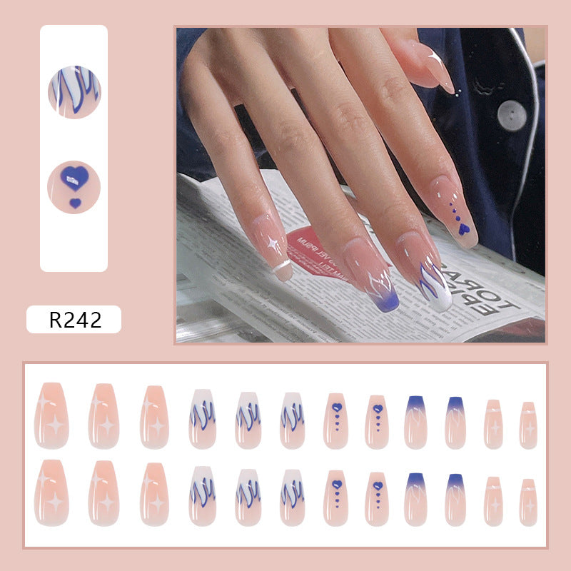 24 Pcs Full Cover Artificial Nails