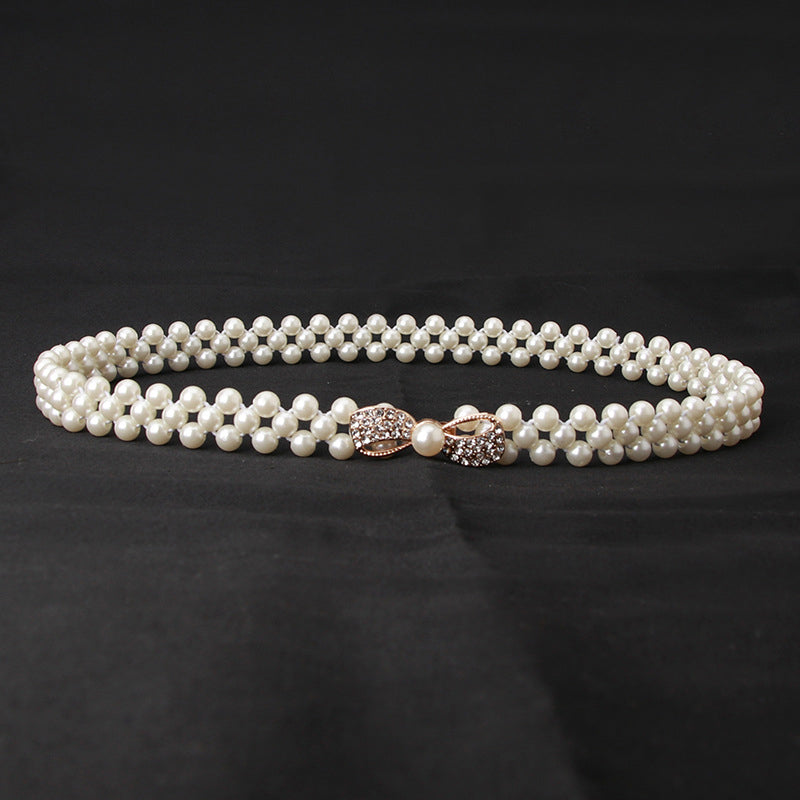 Women's Pearl Waist Chain