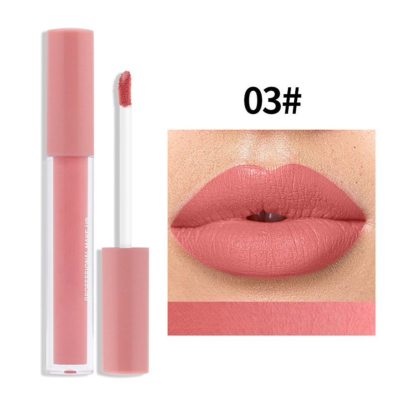 Non-stick Cup Nude Matte Thin Tube Lip Glaze