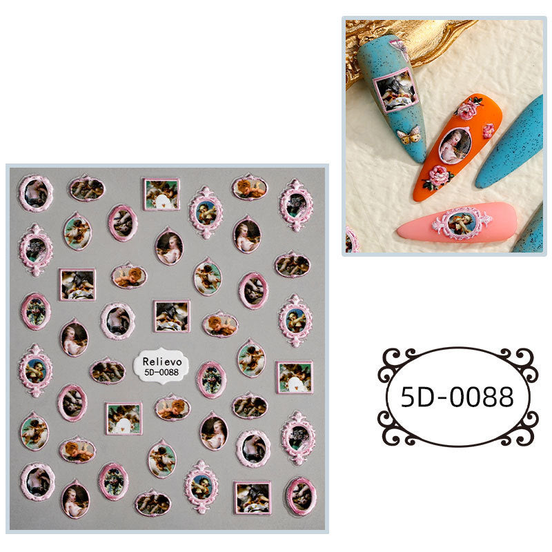 5D Nail Stickers